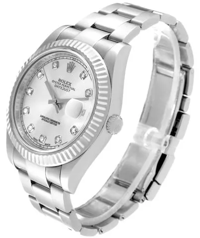 Rolex Datejust II 116334 41mm Stainless steel Silver 9