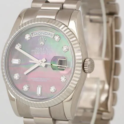 Rolex Day-Date 36 118239 36mm White gold Mother-of-pearl 2