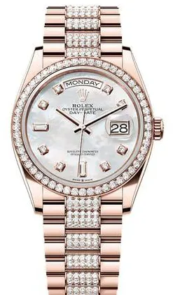 Rolex Day-Date 36 128345RBR 36mm Rose gold Rose