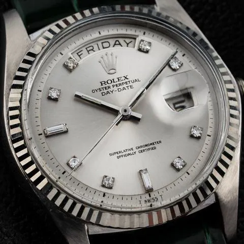 Rolex Day-Date 36 1803 36mm White gold Silver 3