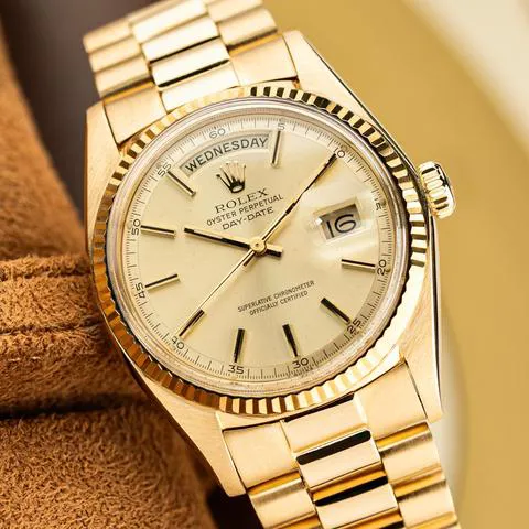 Rolex Day-Date 36 1803 36mm White gold Champagne