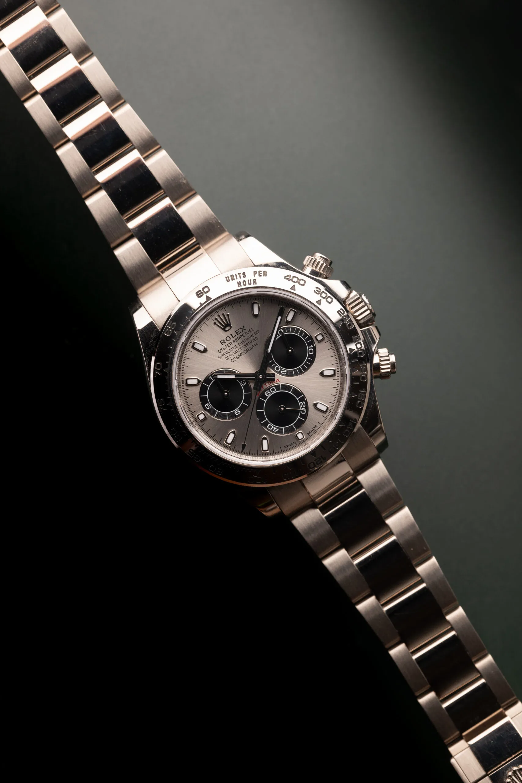 Rolex Daytona 116509 Yellow gold Silver