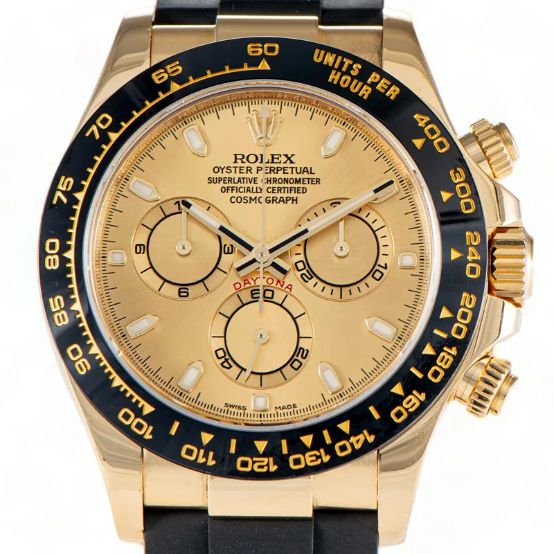 Rolex Daytona 116518LN 40mm Yellow gold and 18k yellow gold Champagne