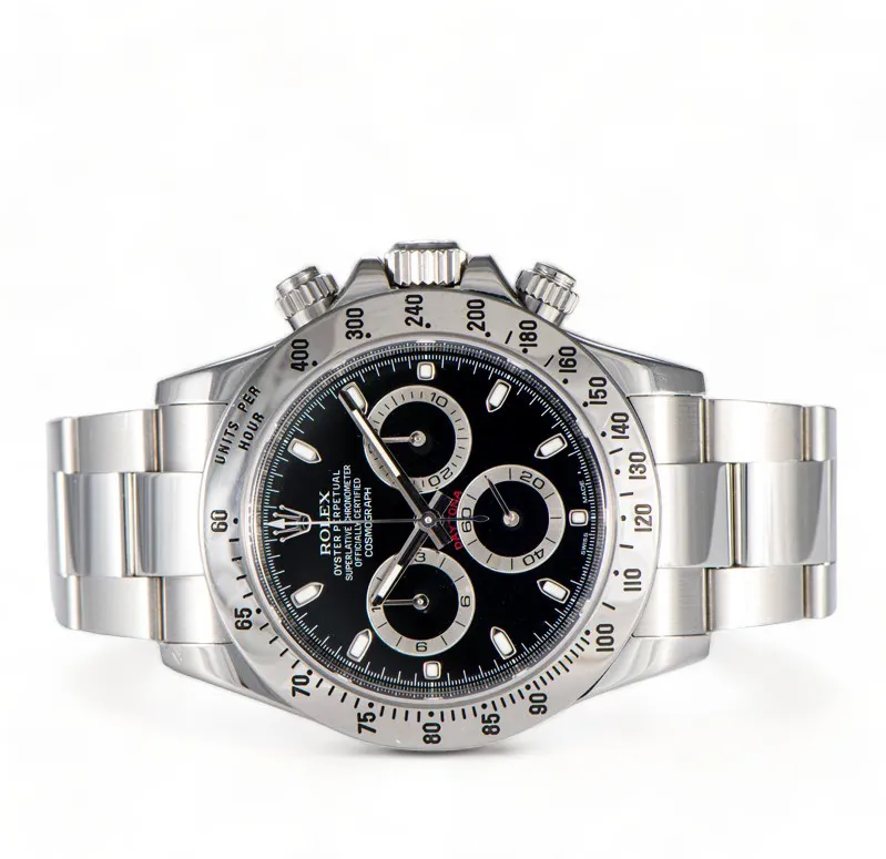 Rolex Daytona 116520 40mm Stainless steel Black 2