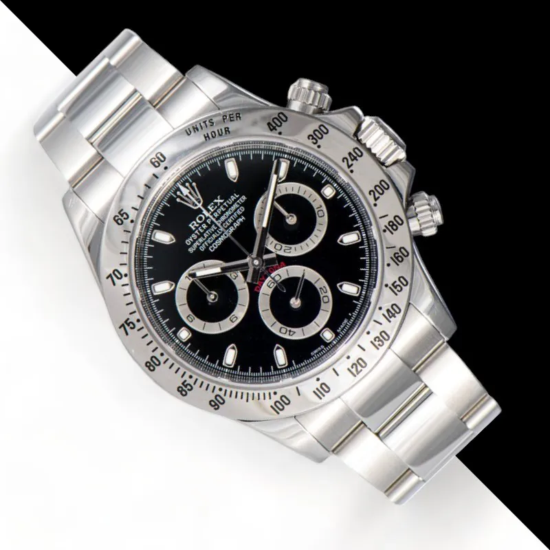 Rolex Daytona 116520 40mm Stainless steel Black 6