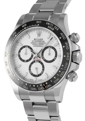 Rolex Daytona 126500LN 40mm Stainless steel White 1