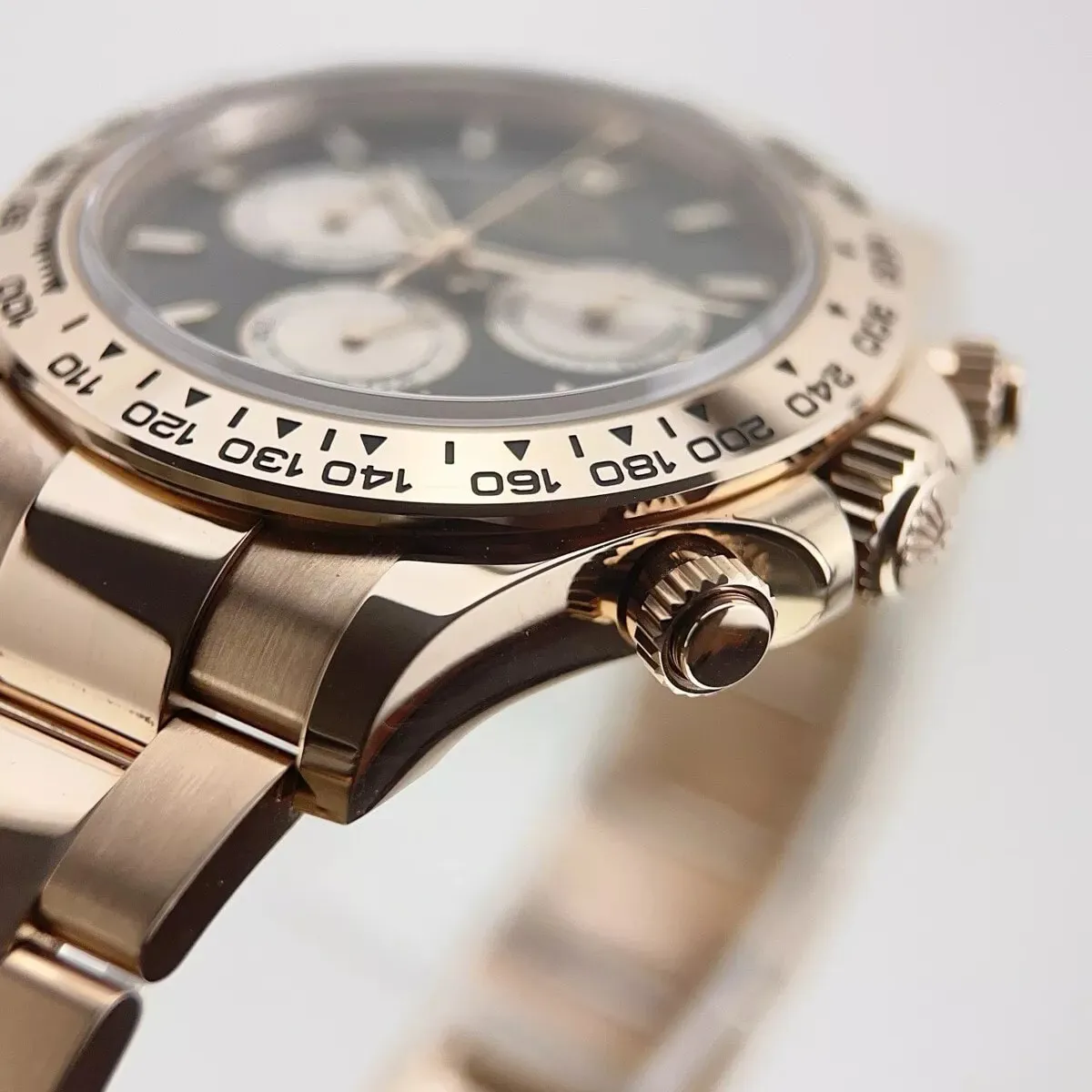 Rolex Daytona 126505-0001 40mm Everose gold Black 1