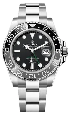 Rolex GMT-Master II 126710GRNR 40mm Oystersteel Black