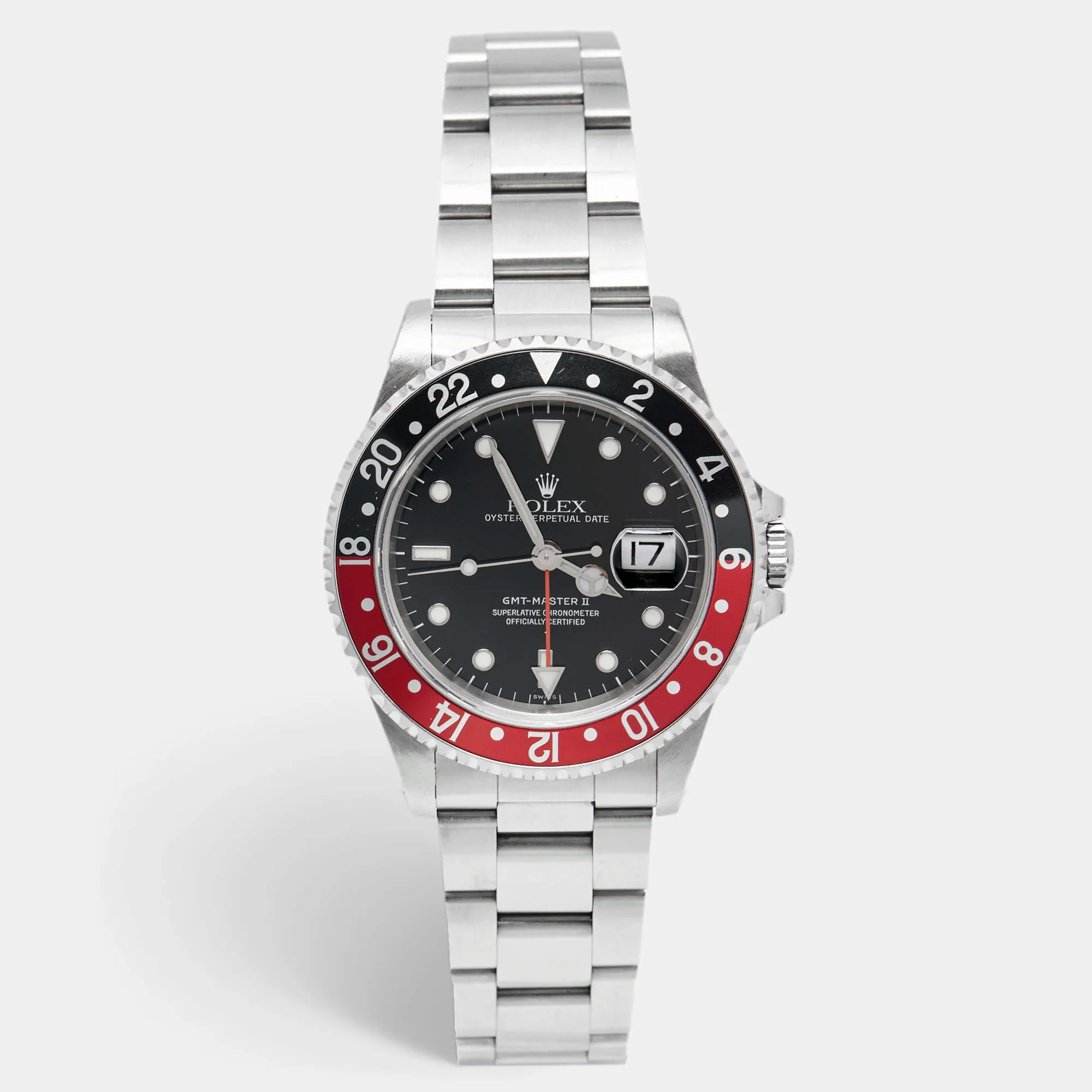 Rolex GMT-Master II 16710 40mm Stainless steel Black