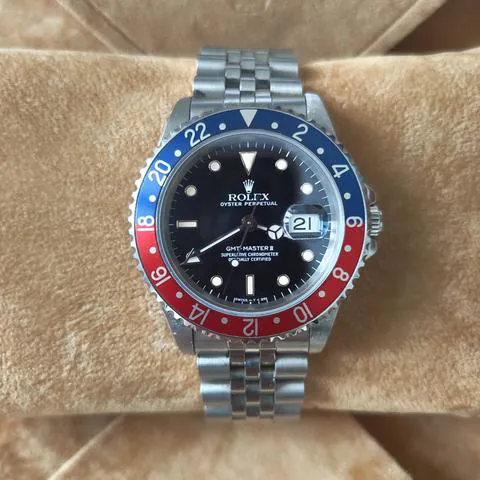 Rolex GMT-Master II 16710 40mm Stainless steel Black