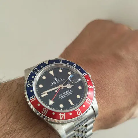 Rolex GMT-Master II 16710 40mm Stainless steel Black 12