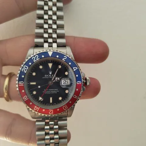 Rolex GMT-Master II 16710 40mm Stainless steel Black 16