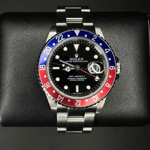 Rolex GMT-Master II 16710 40mm Stainless steel Black