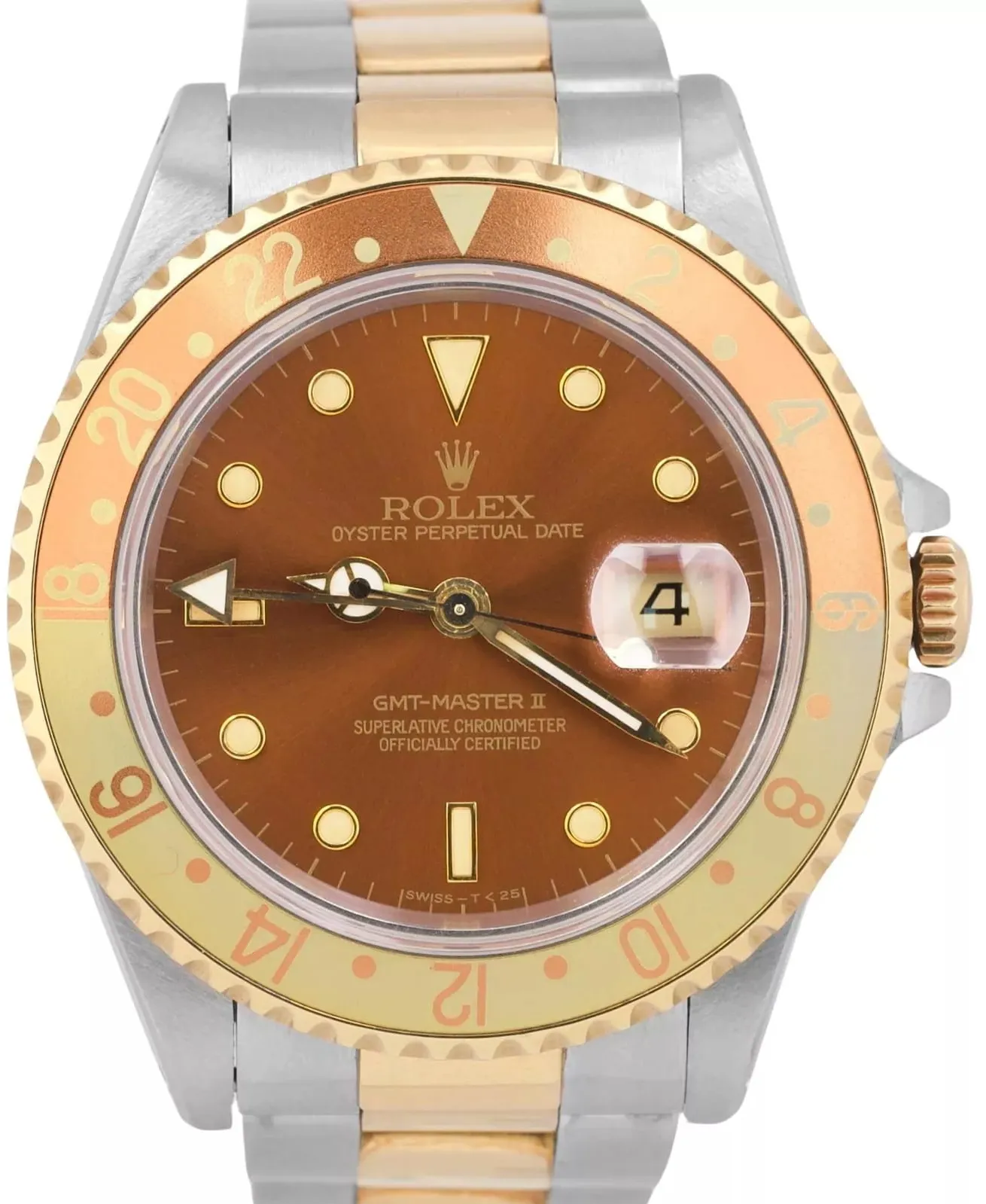 Rolex GMT-Master II 16713 40mm Stainless steel Brown