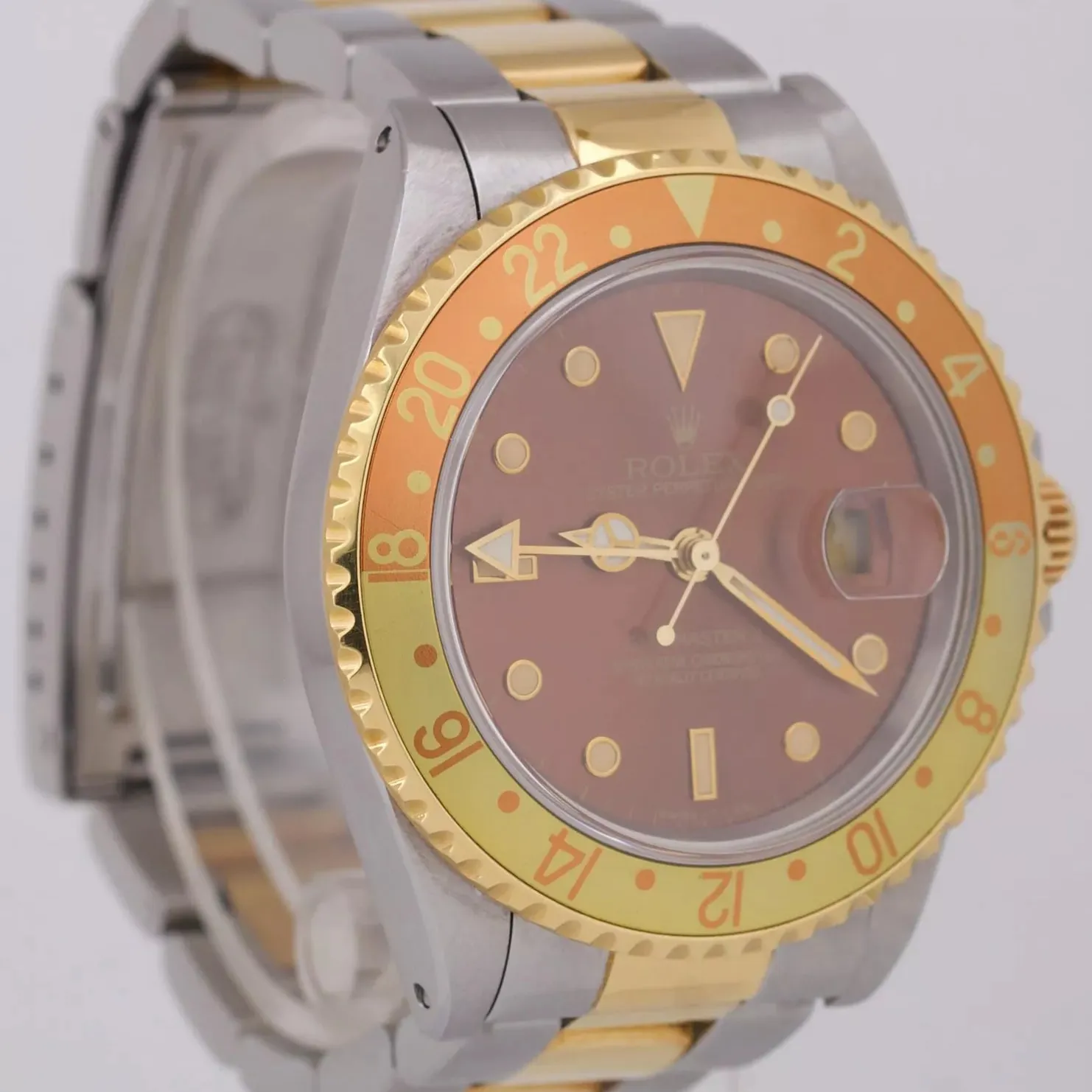 Rolex GMT-Master II 16713 40mm Stainless steel Brown 2