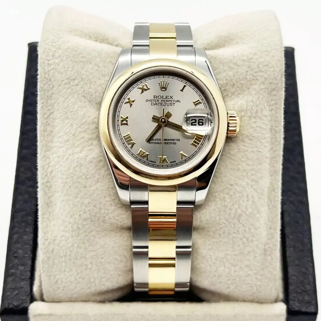 Rolex Lady-Datejust 179163 26mm Stainless steel Silver