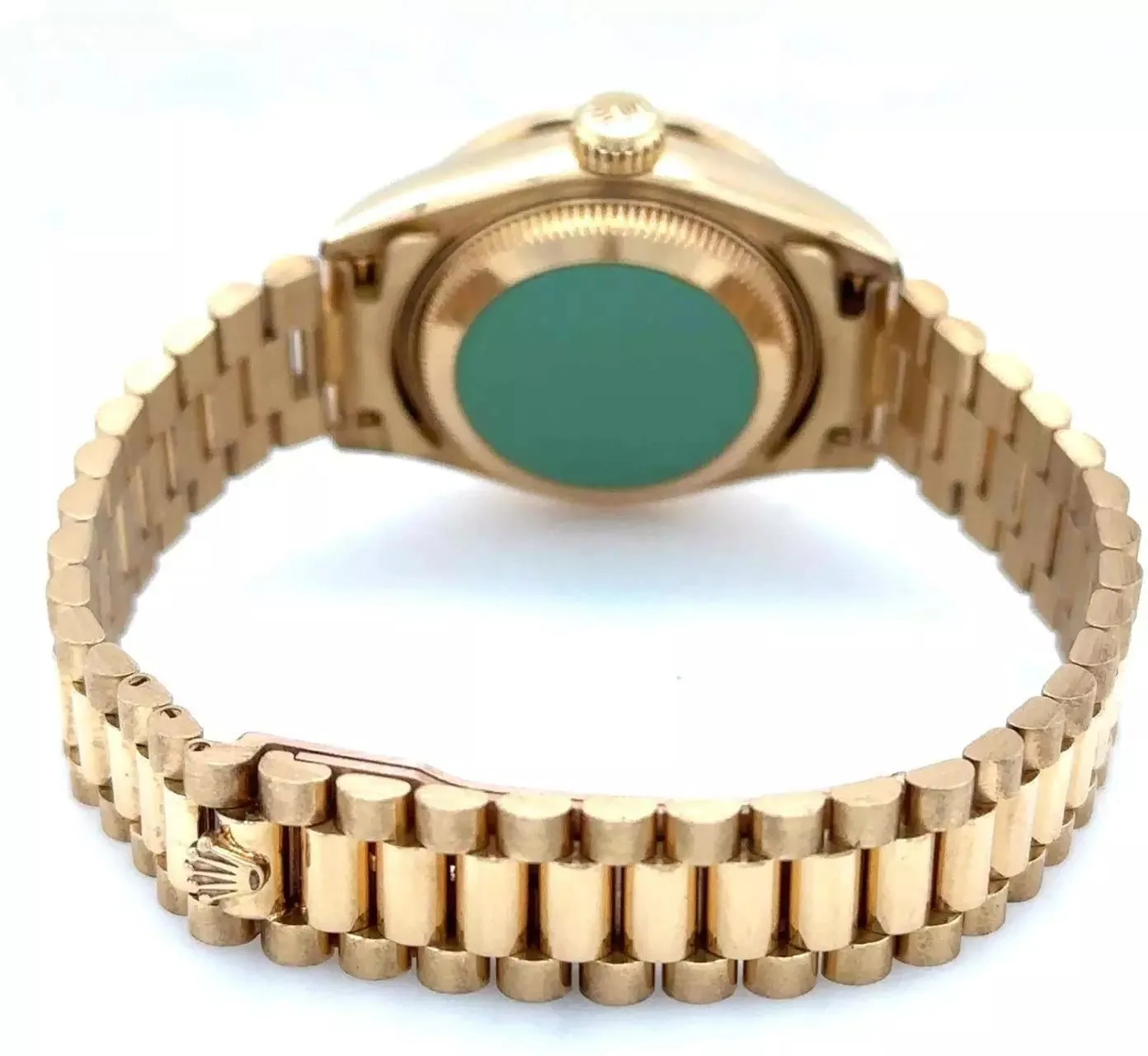 Rolex Lady-Datejust 69138 26mm Yellow gold Blue 4