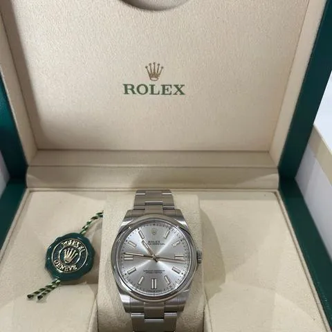 Rolex Oyster Perpetual 41 124300 41mm Stainless steel Silver 8