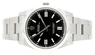 Rolex Oyster Perpetual 41 124300 41mm Stainless steel Black 5