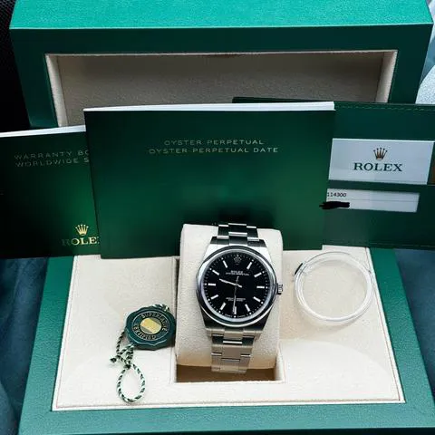 Rolex Oyster Perpetual 41 124300 41mm Stainless steel Black 5