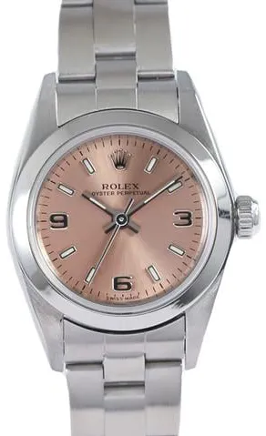 Rolex Oyster Perpetual 76080 24mm Stainless steel Rose 2