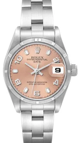 Rolex Oyster Perpetual Date 79190 26mm Stainless steel Rose