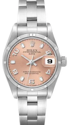 Rolex Oyster Perpetual Date 79190 26mm Stainless steel Rose 1