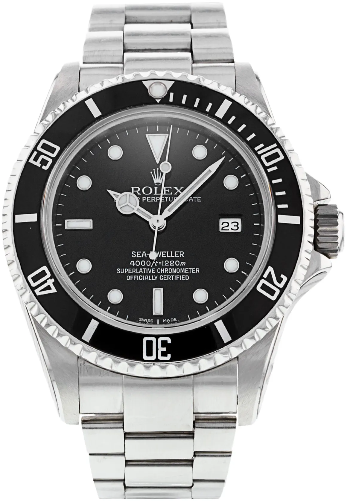 Rolex Sea-Dweller 16660 40mm Stainless steel Black