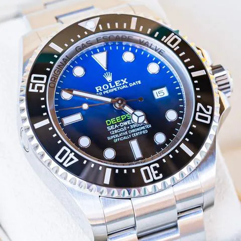 Rolex Sea-Dweller Deepsea 126660 44mm Stainless steel Blue