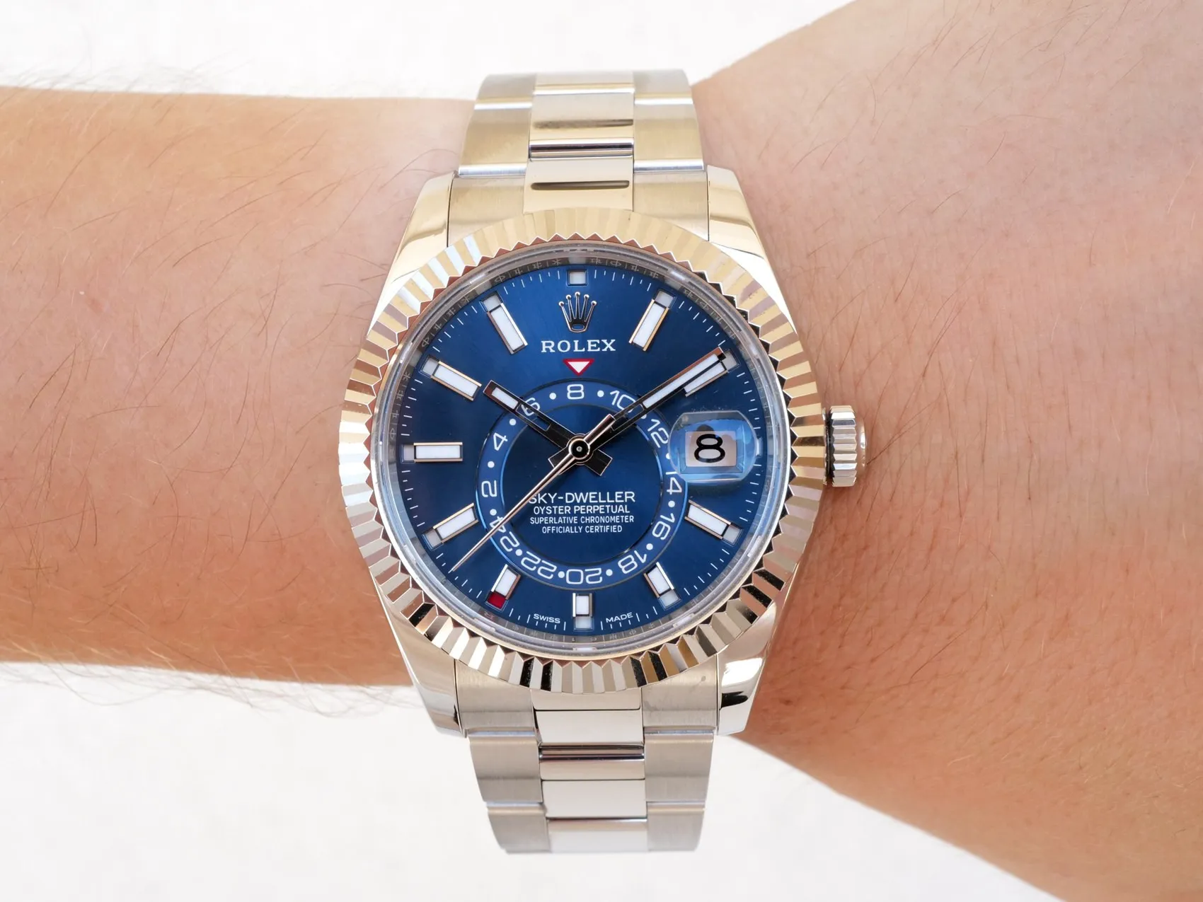 Rolex Sky-Dweller 326934-0003 42mm Stainless steel Blue 8