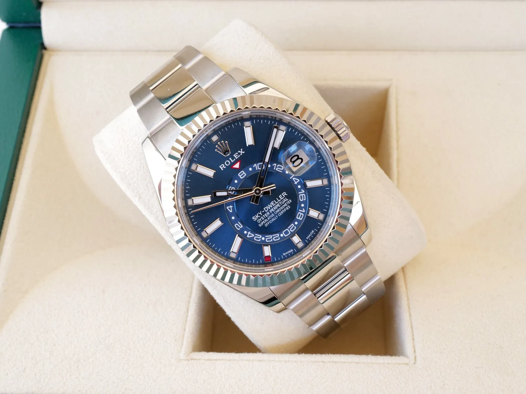 Rolex Sky-Dweller 326934-0003 42mm Stainless steel Blue 9