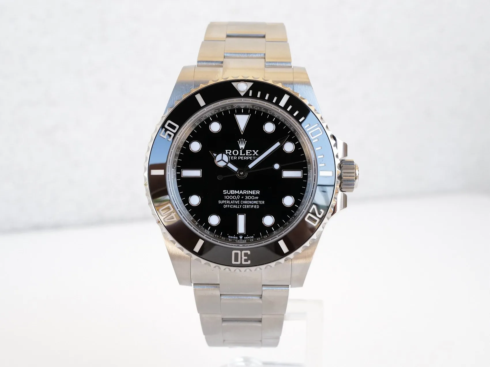 Rolex Submariner 124060 41mm Stainless steel Black