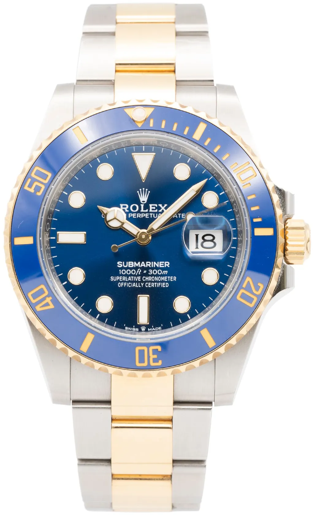 Rolex Submariner 126613LB 41mm Yellow gold and Stainless steel Blue