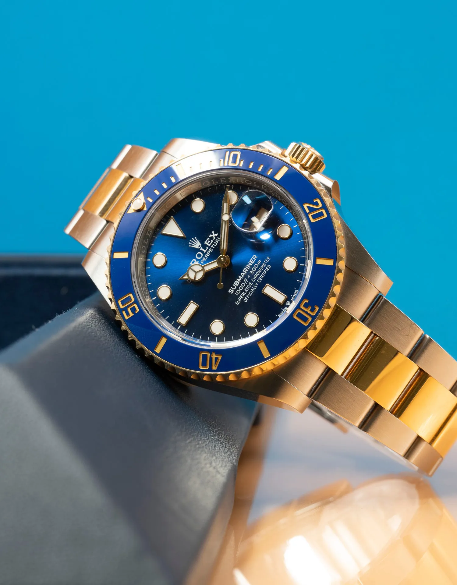 Rolex Submariner 126613LB 41mm Yellow gold and Stainless steel Blue 4