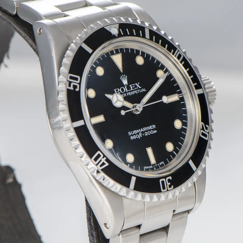 Rolex Submariner 5513 40mm Stainless steel Black 3