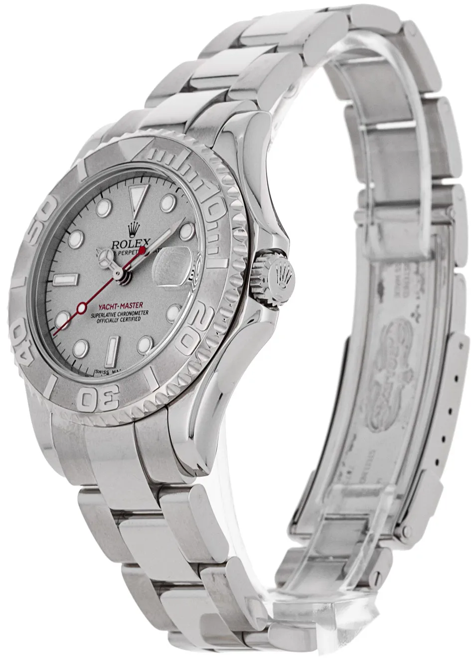 Rolex Yacht-Master 168622 35mm Platinum Silver 1