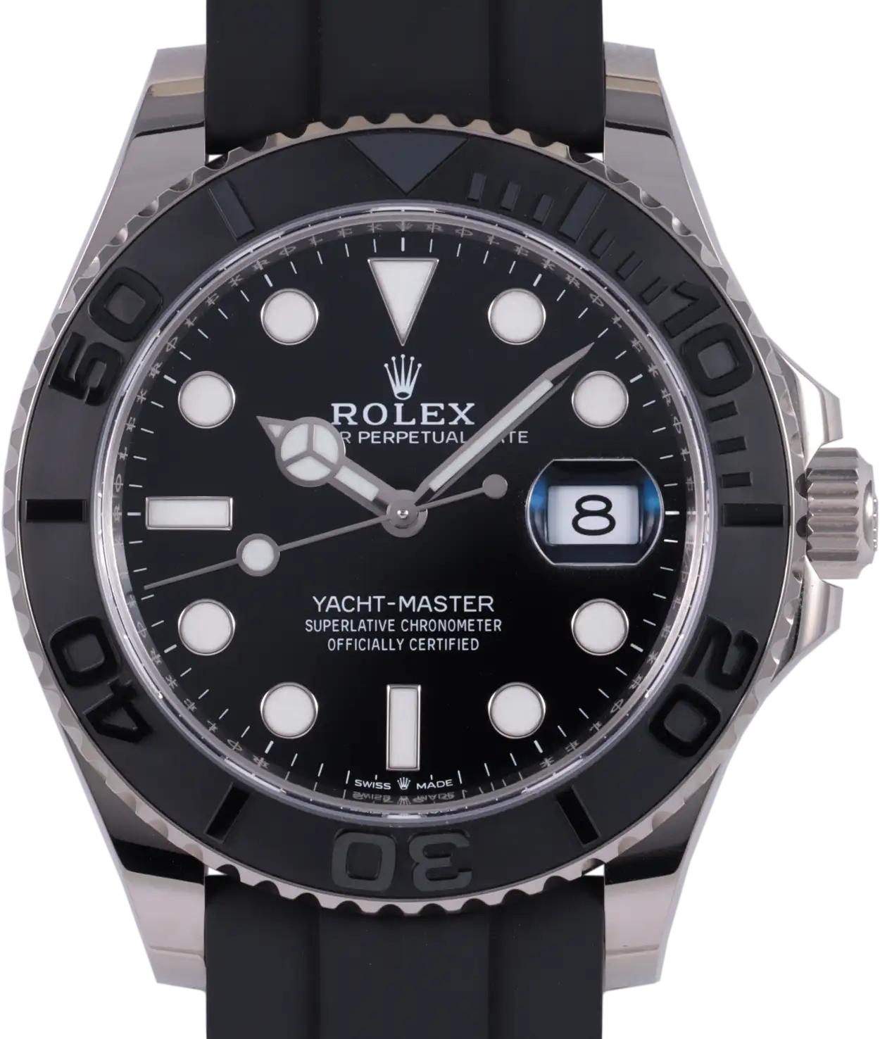 Rolex Yacht-Master 226659-0002 42mm 18k white gold Black