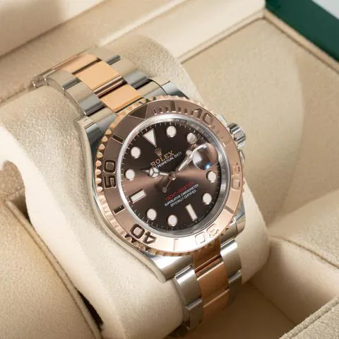 Rolex Yacht-Master 40 126621 40mm Yellow gold and Stainless steel Brown 2