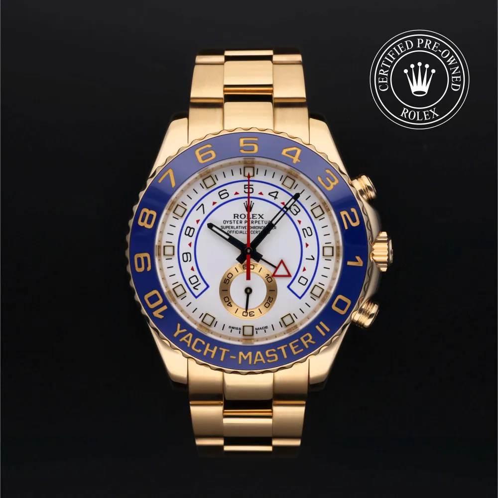 Rolex Yacht-Master II 116688-0001 44mm Yellow gold White