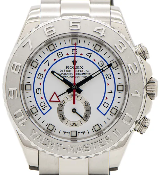 Rolex Yacht-Master II 116689 44mm Platinum and White gold White