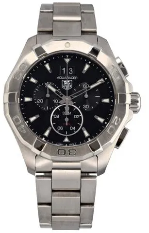 TAG Heuer Aquaracer 300M CAY1110-0 43mm Stainless steel Black