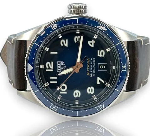 TAG Heuer Autavia WBE5116 42mm Stainless steel Blue