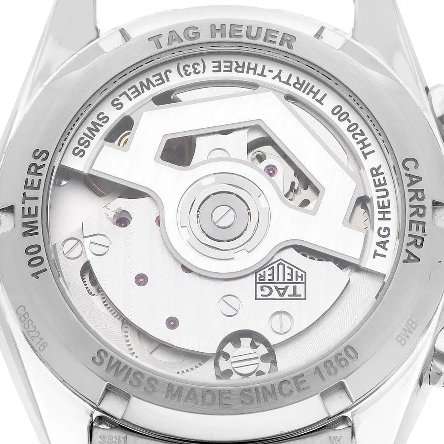 TAG Heuer Carrera CBS2216.BA0041 39mm Stainless steel White 3