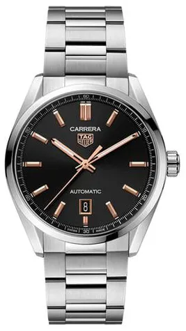 TAG Heuer Carrera WBN2113.BA0639 39mm Stainless steel Black