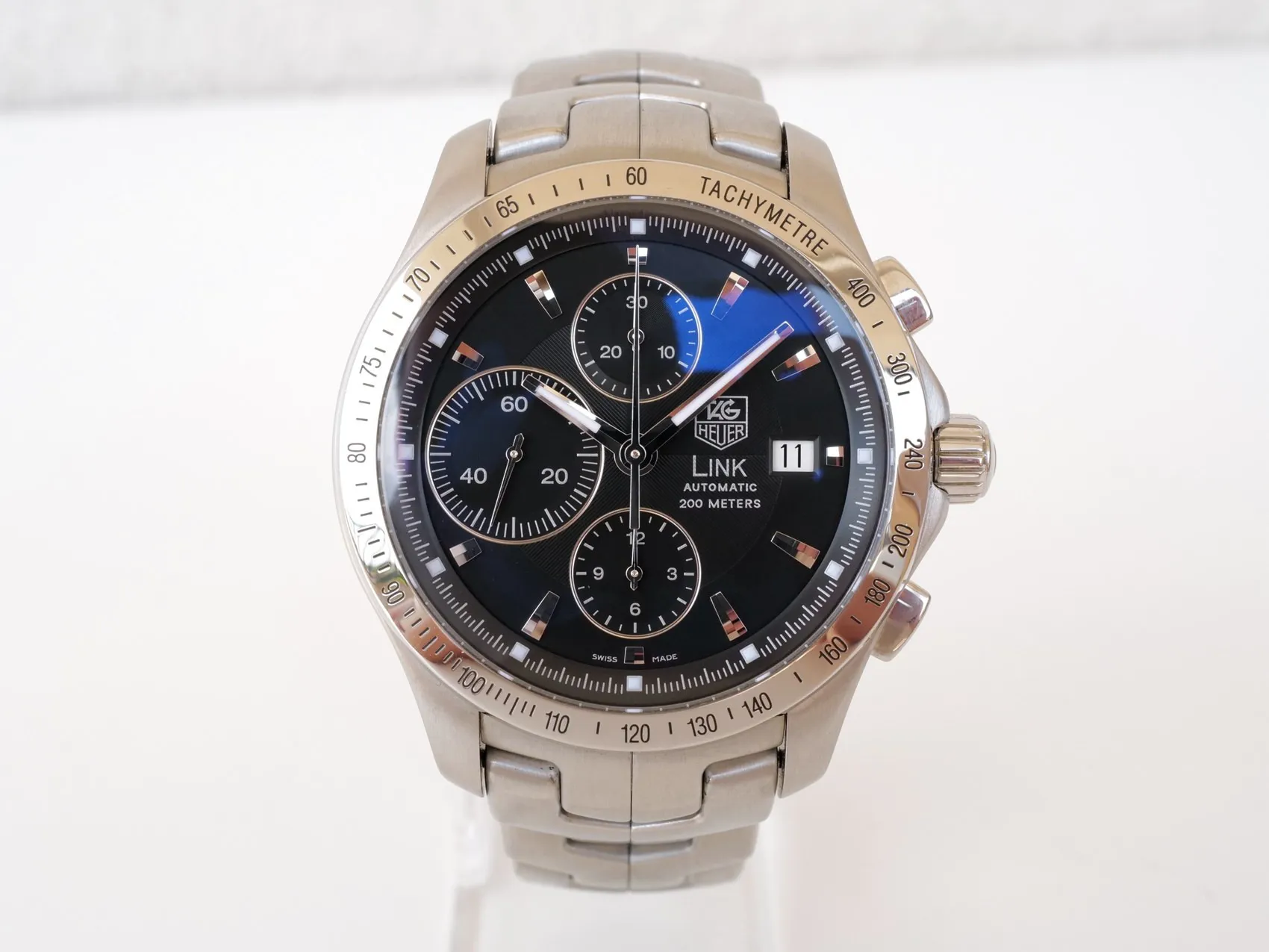 TAG Heuer Link CJF2110.BA0594 42mm Stainless steel Black