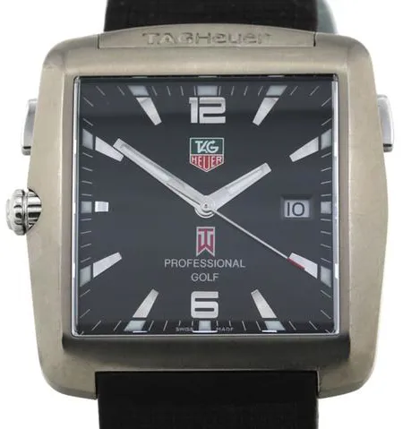 TAG Heuer Professional Golf Watch WAE1110.FT6004 39mm Stainless steel Black 1