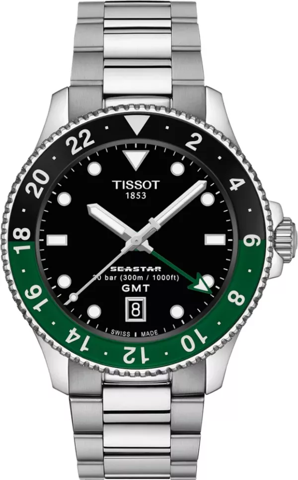 Tissot Seastar 1000 T120.852.11.051.00 40mm Stainless steel Black