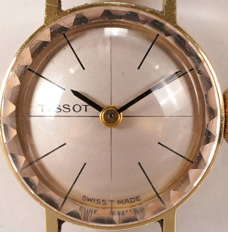 Tissot Yellow gold Silver