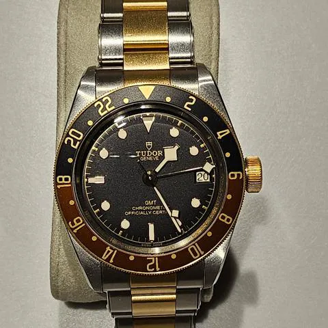 Tudor Black Bay M79833MN-0001 41mm Yellow gold and Stainless steel Black