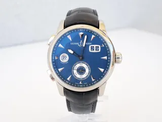 Ulysse Nardin Classic 3343-126LE/93 Stainless steel Blue